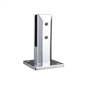 Стеклянная балюстрада со стеклянными патрубками для наружного стеклянного ограждения